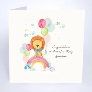 Five Dollar Shake Birth of Grandson Card - BF102