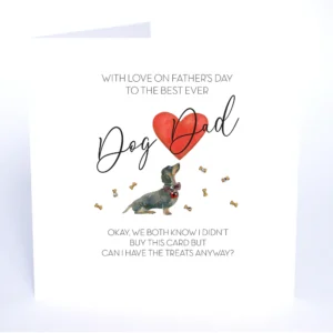 Five Dollar Shake Dog Dad Fathers day Card - PN13