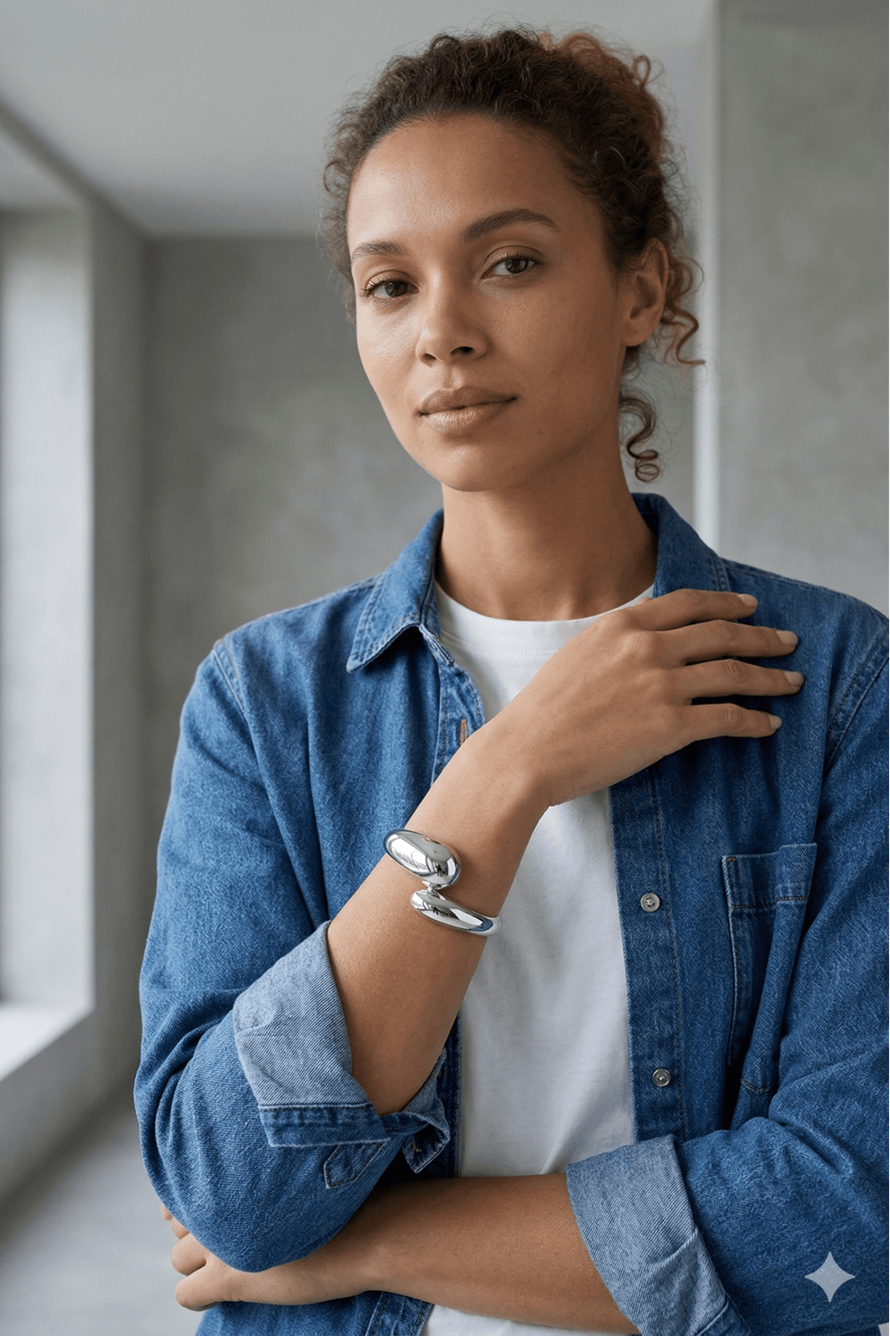 Rosie & Daisy Mercy Bracelet - Silver