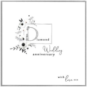 Cinnamon Aitch Diamond Anniversary Card - PXL85