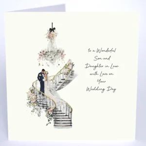 Five Dollar Shake Son & Daughter In Law Wedding Card - GWL4