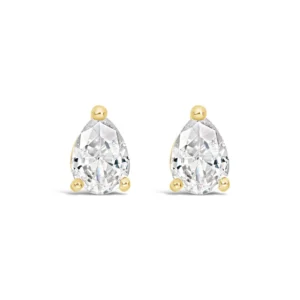 Lanes Gold Plated Cubic Zirconia Teardrop Earrings - A21