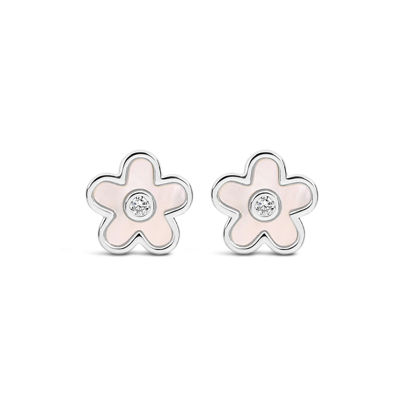 Lanes Flower Gold Plated Stud Earrings - A31 - Image 3